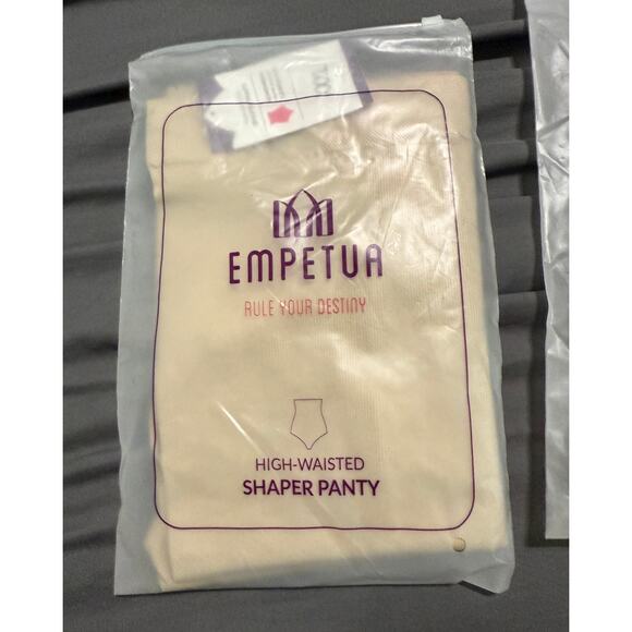 NWT Empetua HIGH-WAISTED SHAPER PANTY Nude‎ Tan Shapewear Stretch Various Sizes - Picture 6 of 9